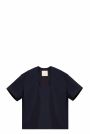 COIS Футболка GRAPHITE из итальянского хлопка, цвет темно-синий - миниатюра 1