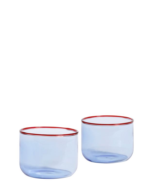 Набор стаканов Tint, цвет голубой - изображение 1