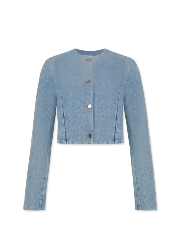Джинсовая куртка Haro, цвет голубой - изображение 1