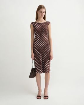Платье в горошек