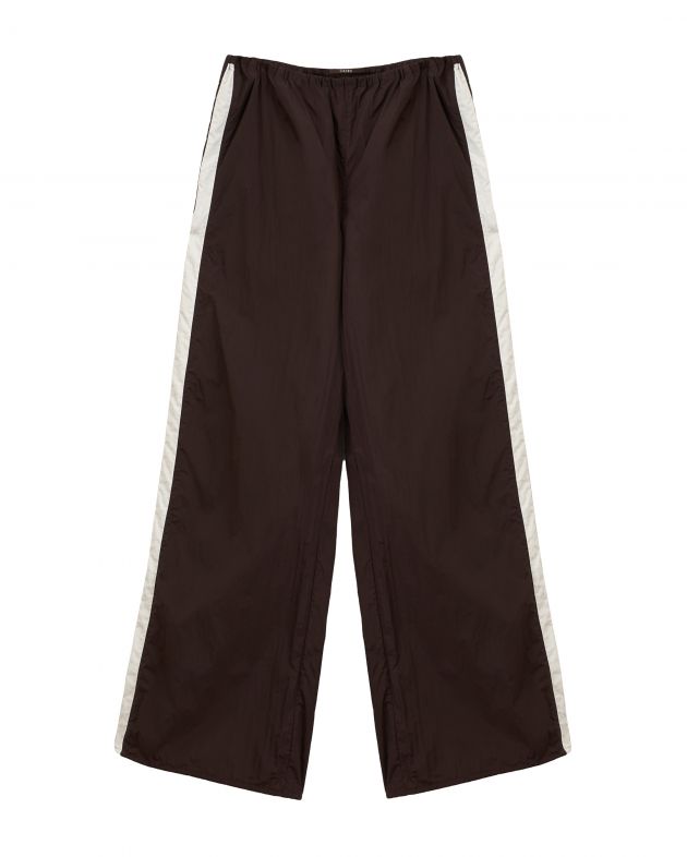 COIS Брюки “Alla Prima” (с первого касания) из тафты, цвет коричневый - изображение 1