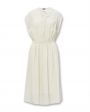 Платье Delcie из шелка с принтом конфетти, цвет кремовый - миниатюра 1