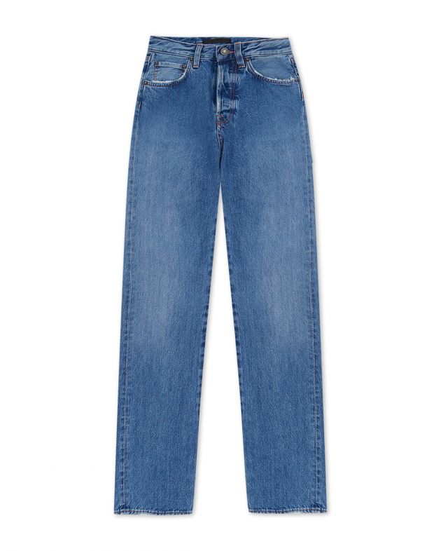 Прямые джинсы Victoria, цвет голубой - изображение 1