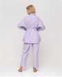 Хлопковая пижама Aysha с брюками, цвет сиреневый - миниатюра 8