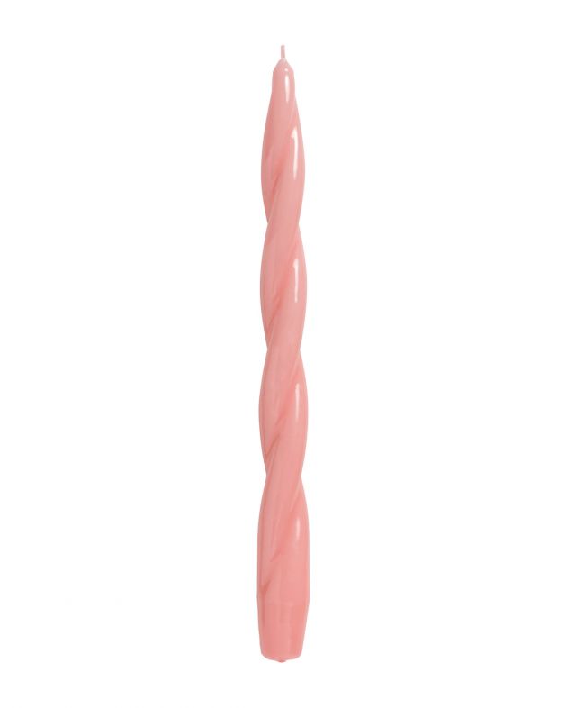Свеча Soft Twist, цвет розовый - изображение 1