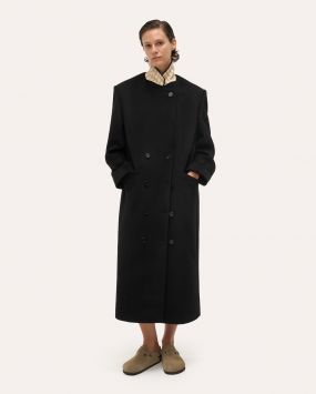 Пальто двубортное  Accent