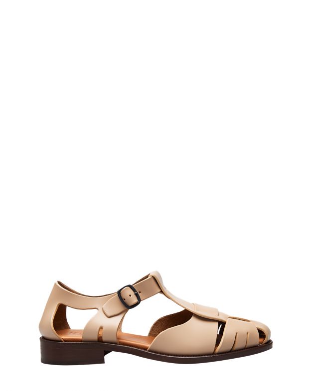 Кожаные сандалии Pesca, цвет бежевый - изображение 1