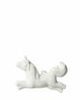 RES Objects Елочная игрушка из фарфора Единорог Белый - миниатюра 1