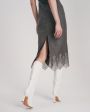 WOS Шерстяное платье с кружевом, цвет серый - миниатюра 4