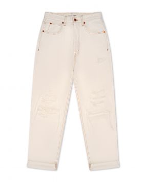 Прямые джинсы Dakota с вырезами и отворотами
