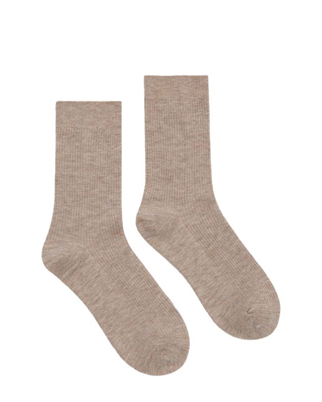 Chaika Шерстяные носки, цвет коричневый - изображение 1