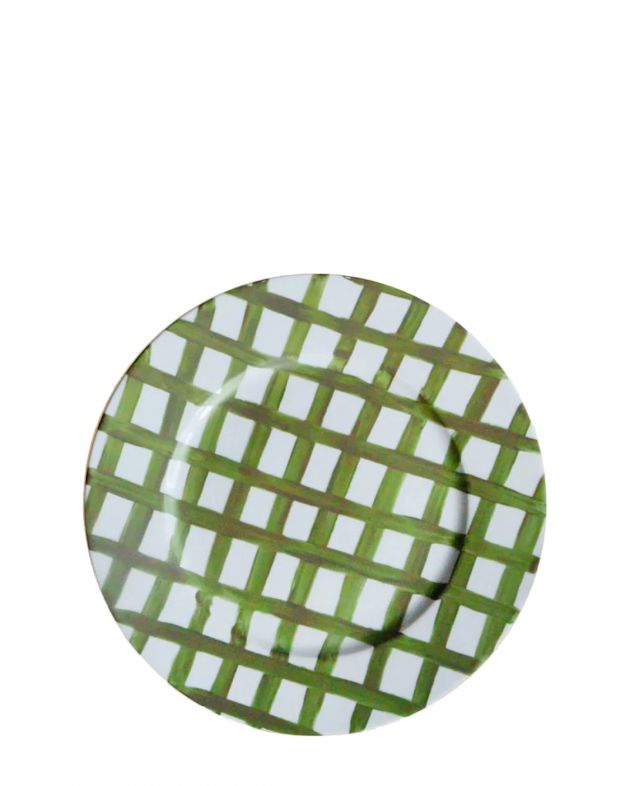 Обеденная тарелка Verde, цвет зеленый - изображение 1