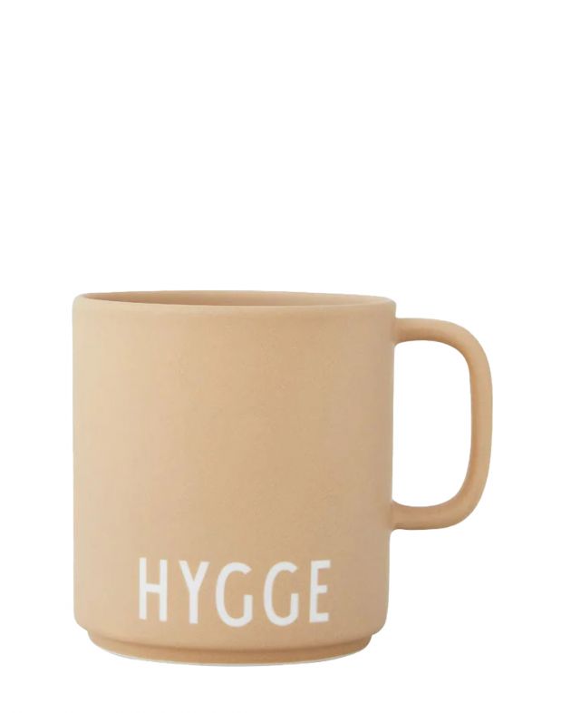 Design Letters Кружка Favorite с надписью «Hygge», цвет бежевый - изображение 1