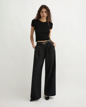 Брюки изо льна