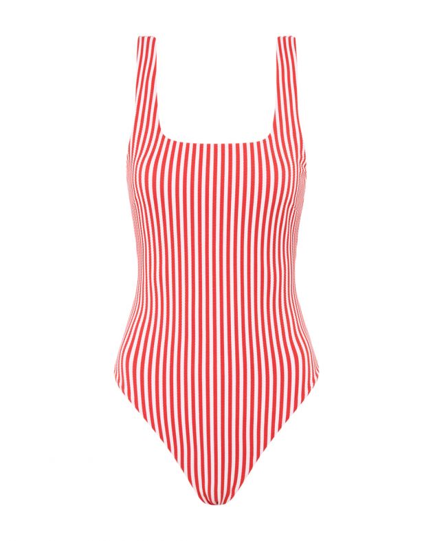 Fella Слитный купальник Harvey Specter, цвет красный/белый - изображение 1