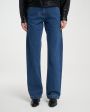 Low Classic Прямые джинсы, цвет синий - миниатюра 2