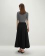 Rooth Юбка Grace расклешенная, цвет черный - миниатюра 3