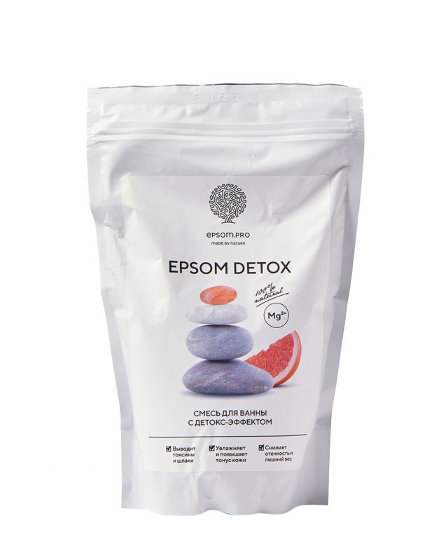 Смесь солей для ванны с эфирными маслами Epsom Detox - изображение 1