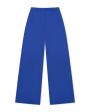 Прямые брюки, цвет синий - миниатюра 1