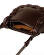 HEREU Кожаная сумка Pinar, цвет коричневый - миниатюра 4