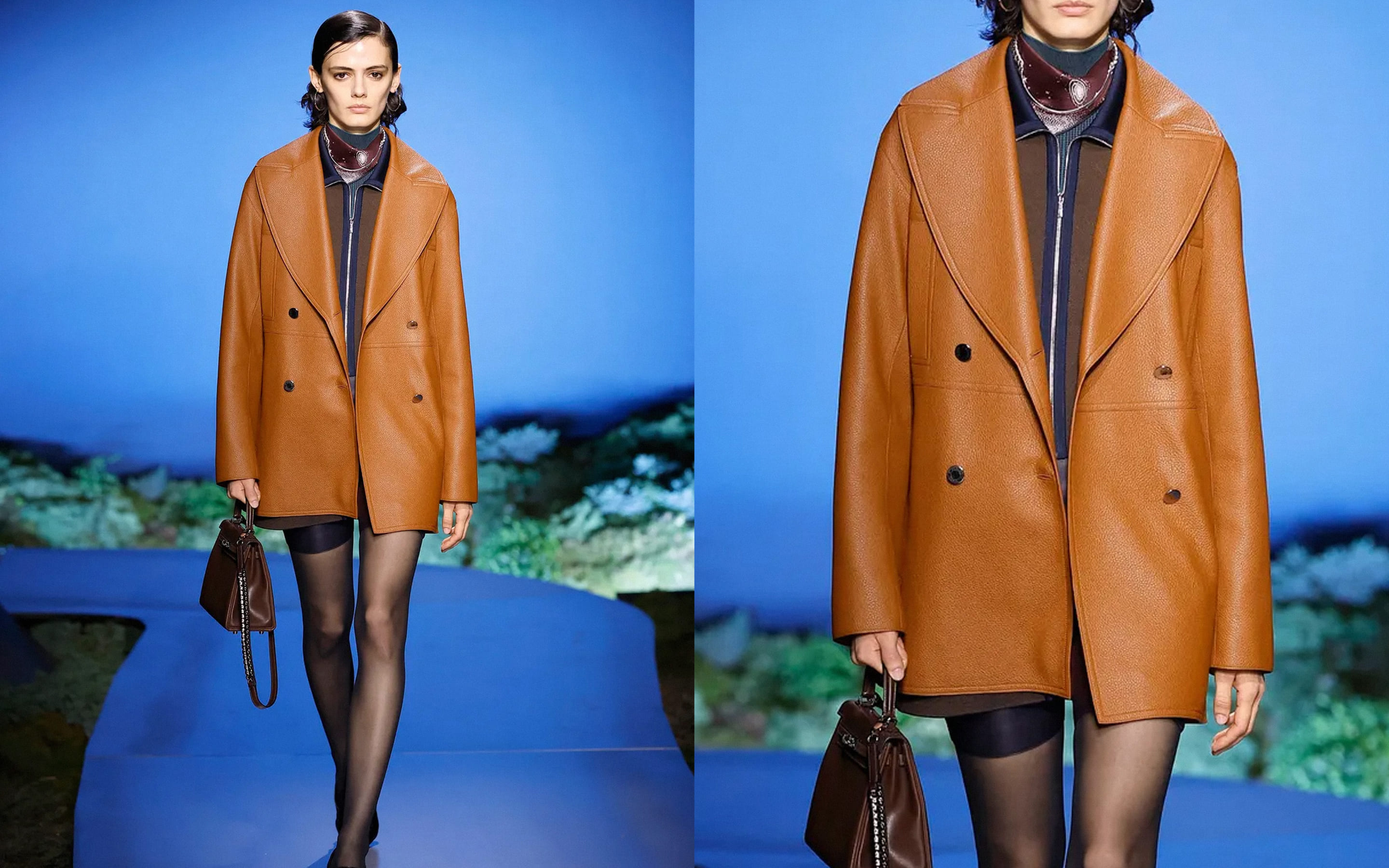 Hermès осень-зима 2026. Источник фото: Tagwalk.