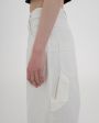 DARKPARK Широкие джинсы Audrey, цвет белый - миниатюра 5