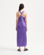 Шелковое платье Sula, цвет фиолетовый - миниатюра 3