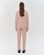 Le Kasha Кашемировый свитер Suede с высоким воротом, цвет розовый - миниатюра 6