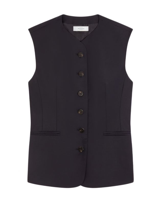 Roseanna Жилет, цвет темно-синий - изображение 1