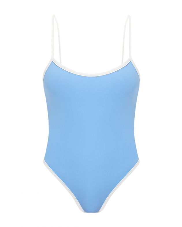 My Nymph Слитный купальник «Хлоя» (рост 165 см), цвет голубой-айвори - изображение 1