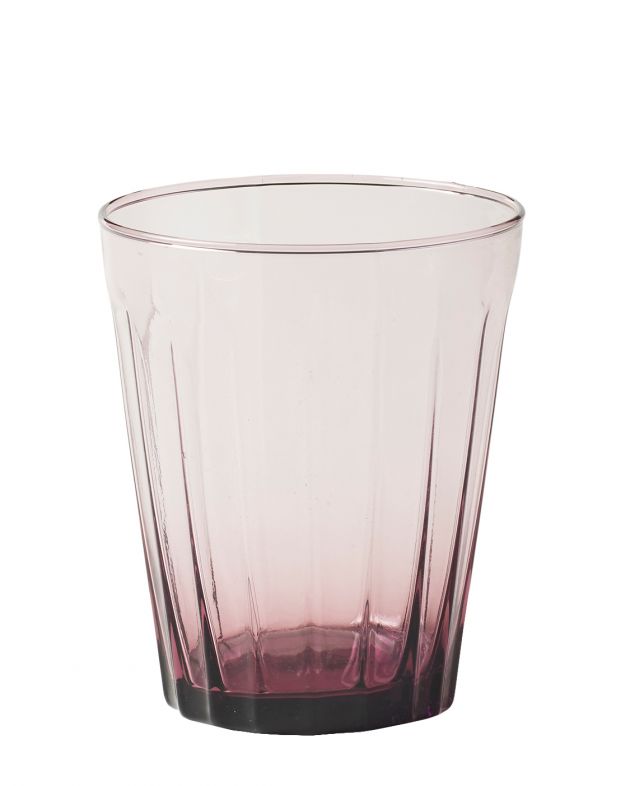 Набор граненых стаканов (6 штук), цвет фиолетовый - изображение 1