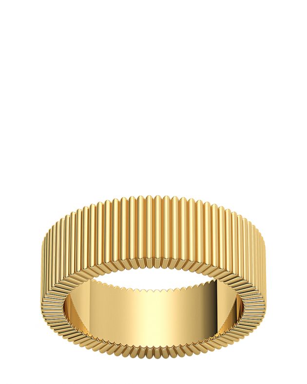 Кольцо Ribs, цвет золотой - изображение 1