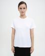 Erika Cavallini Хлопковая футболка с принтом, цвет белый - миниатюра 2