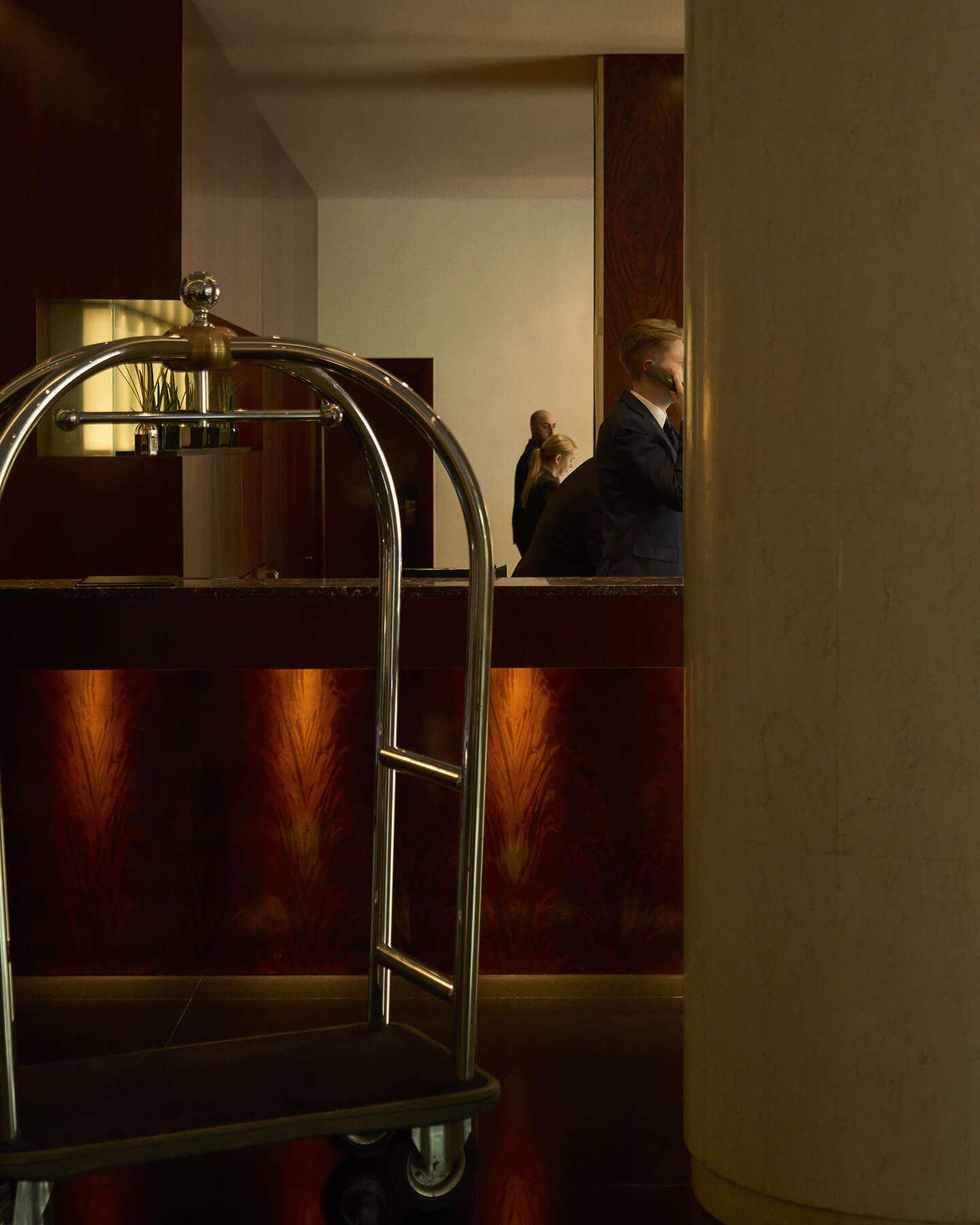 Фото сделано в лобби отеля Ararat Hyatt Park Moscow.