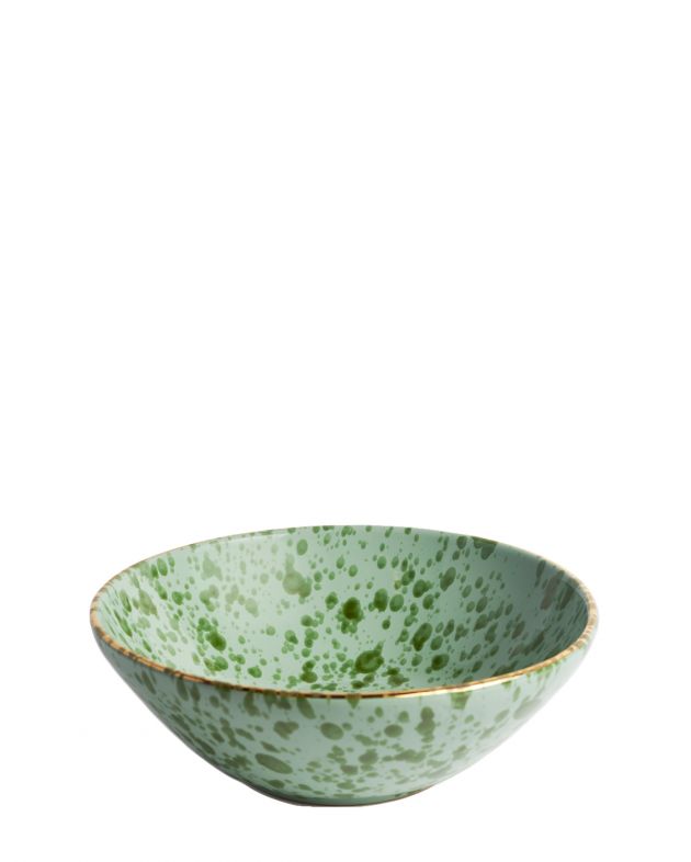 Керамический салатник Funky Table, цвет зеленый - изображение 1