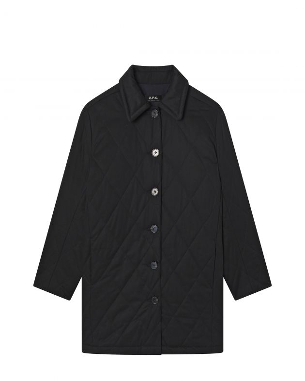 A.P.C. Пальто Malia, цвет черный - изображение 1