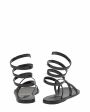 Ancient Greek Sandals Кожаные сандалии гладиаторы Ofis, цвет черный - миниатюра 4