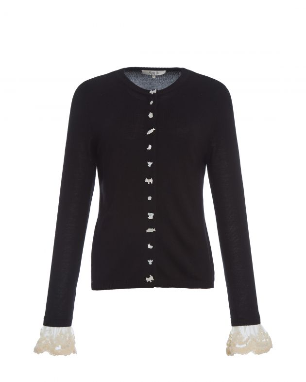 SEA NY Кардиган Diane, цвет черный - изображение 1