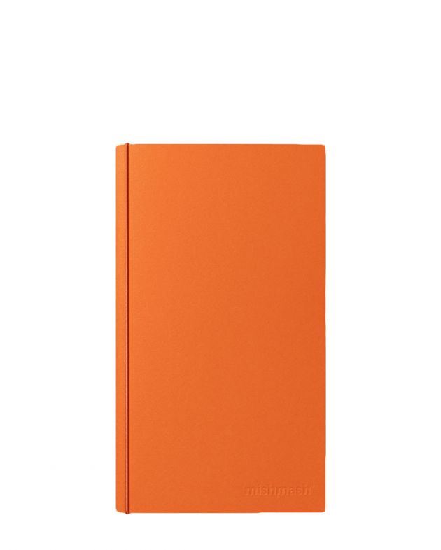 Блокнот Log Refill в клетку, цвет оранжевый - изображение 1