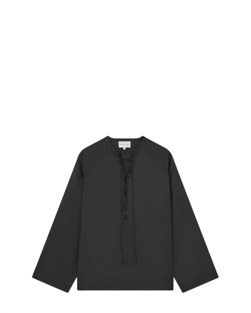 Шелковая блуза Zamia на завязках