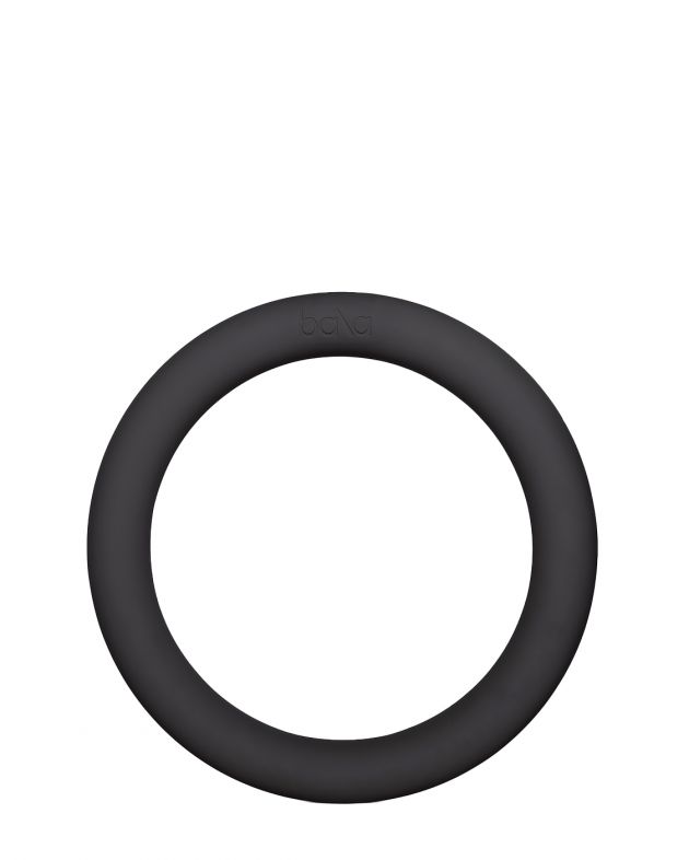 Кольцо-гиря, цвет черный - изображение 1