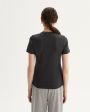 Базовая облегающая футболка Susan, цвет темно-серый - миниатюра 5