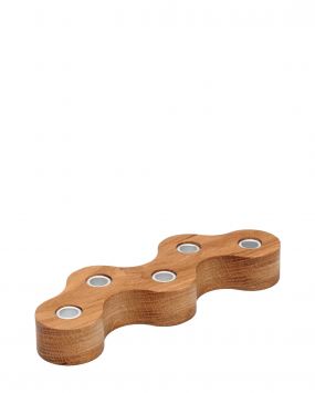 Подсвечник для 5 тонких свечей