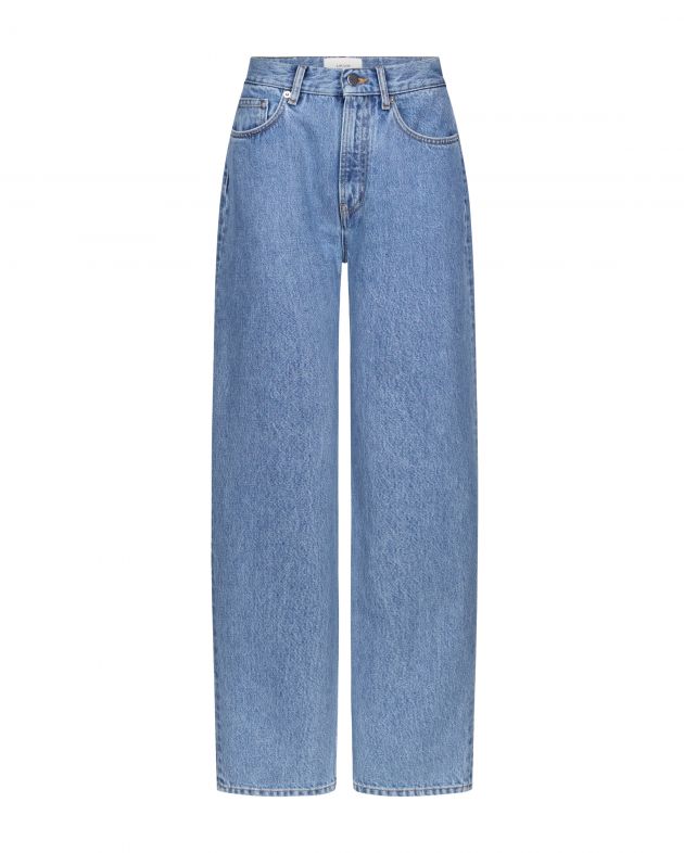 LOULOU DE SAISON Джинсы, цвет голубой - изображение 1