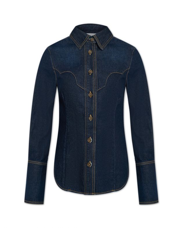 Джинсовая рубашка Fiamma, цвет синий - изображение 1