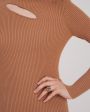 Aeron Платье Mauve с фигурным вырезом, цвет коричневый - миниатюра 6