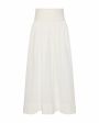 POSSE Юбка А-силуэта, цвет кремовый - миниатюра 1