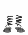 Ancient Greek Sandals Кожаные сандалии гладиаторы Ofis, цвет черный - миниатюра 5