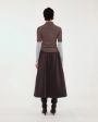 TELA Кардиган, цвет коричневый - миниатюра 3