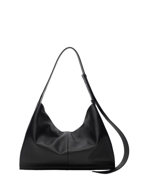 Кожаная сумка Cover, цвет черный - изображение 1